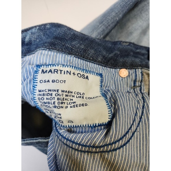 Martin + Osa denim jeans Size 27 Long - Picture 5 of 10
